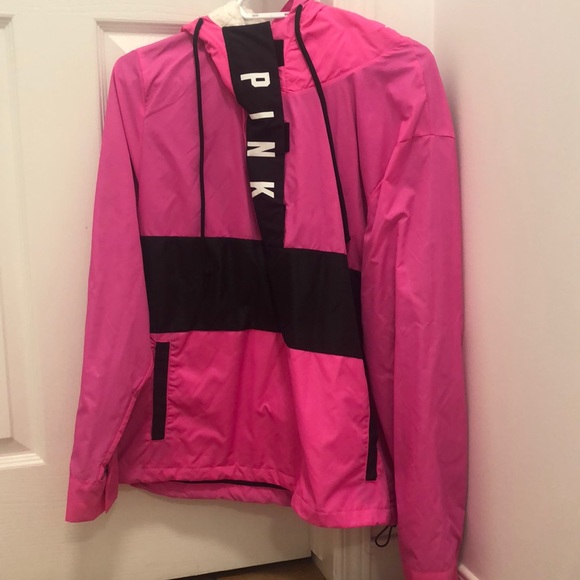 Pink Overhead Jacket with Teddy Hood - Picture 1 of 2
